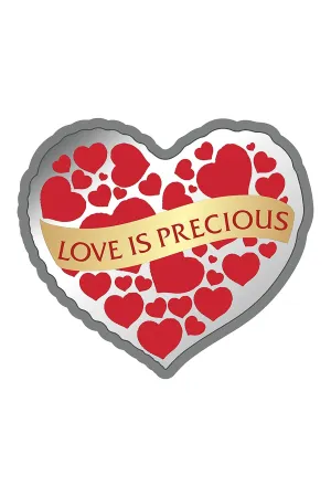 999 MMTC Pure Silver 20 Grams Heart Coin (Design 8)