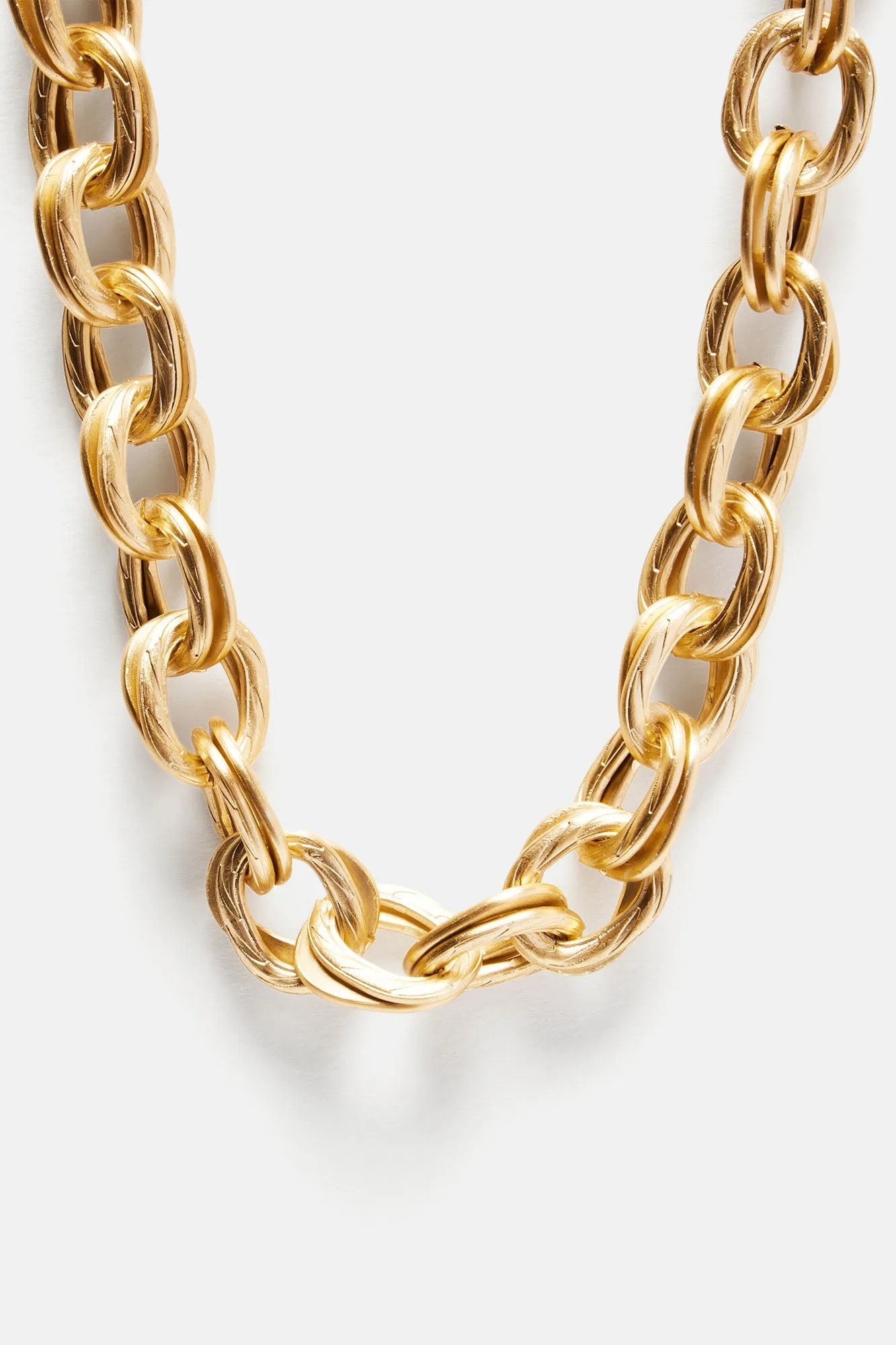 Back On The Chain Game Necklace - Gold