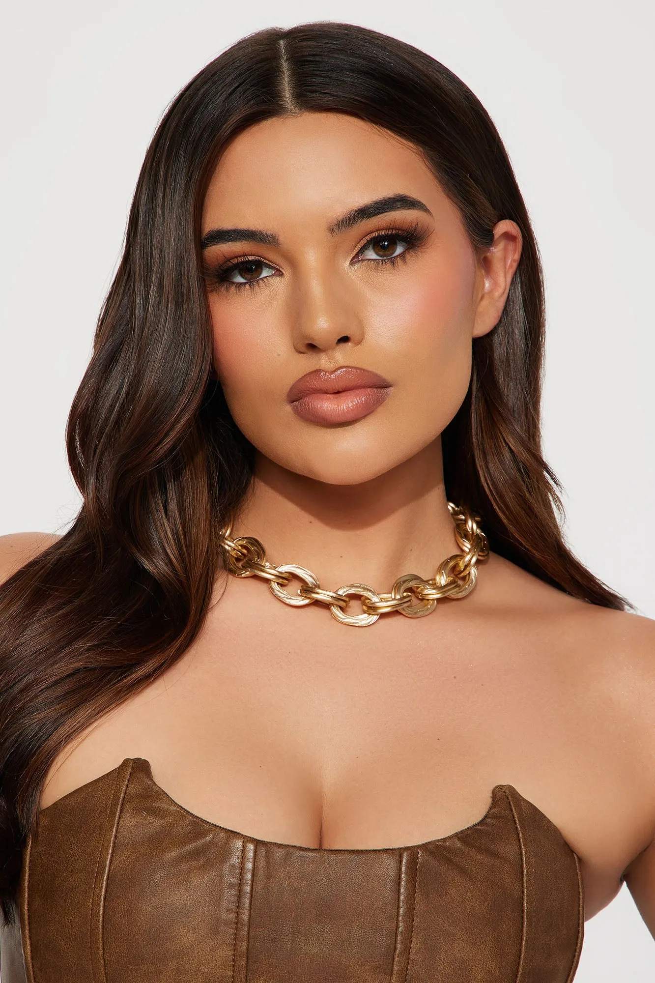 Back On The Chain Game Necklace - Gold