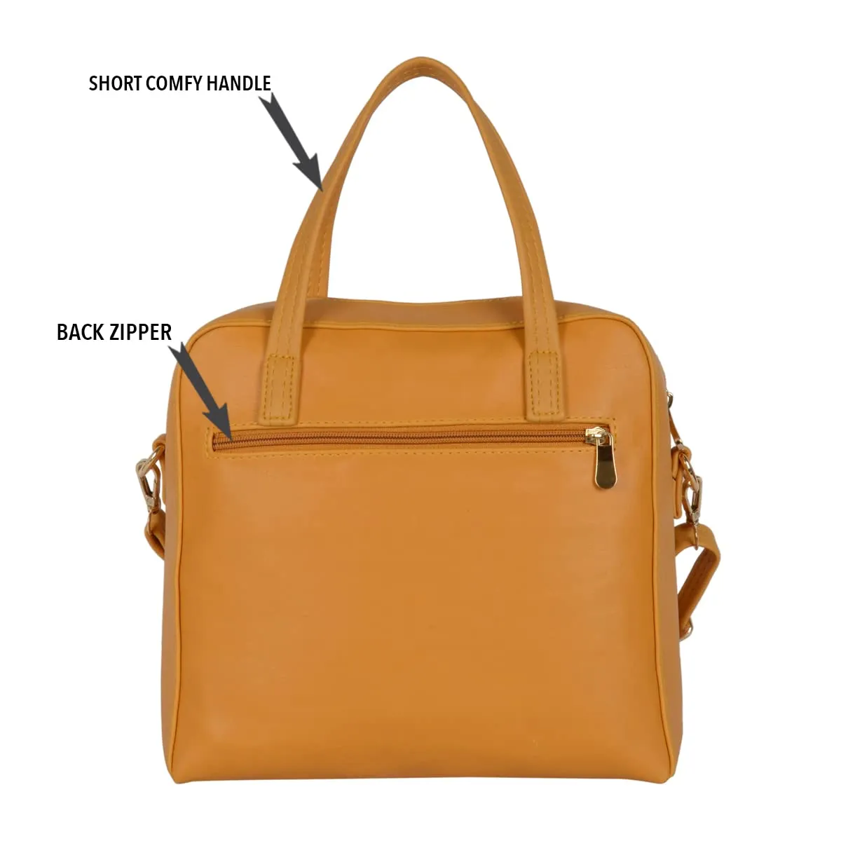 Baggit Women's Hand-Held Bag (Yellow)