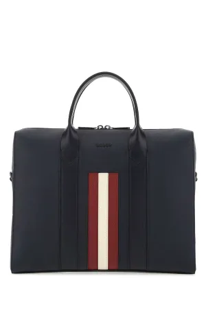 Bally Logo Plaque Briefcase
