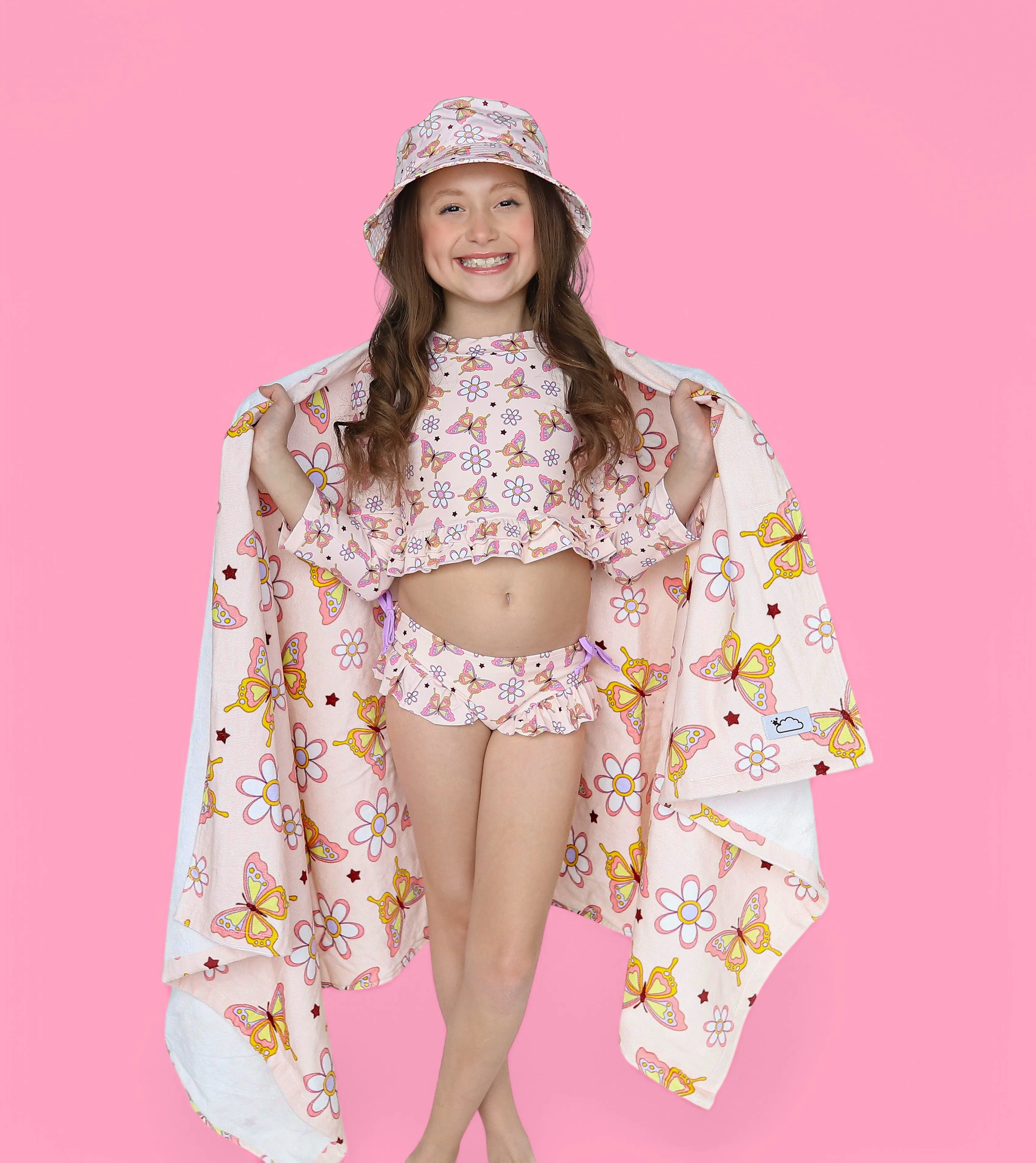 BLOSSOMIN BUTTERFLY DREAM BUCKET HAT