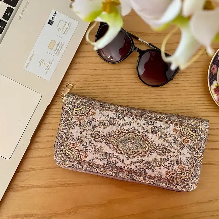 Boho Zipper Wallet