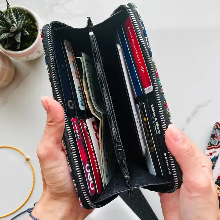 Boho Zipper Wallet