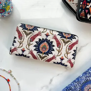 Boho Zipper Wallet