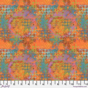 Butterfly Fields Crosshatch Orange