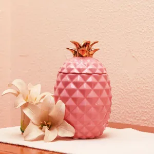 Ceramic Pineapple Airtight Candy Jar | Center Piece