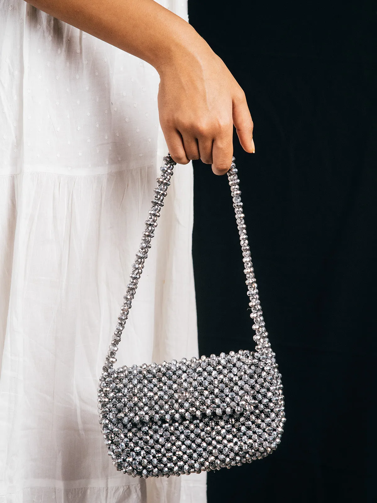 Chandni Baguette Silver