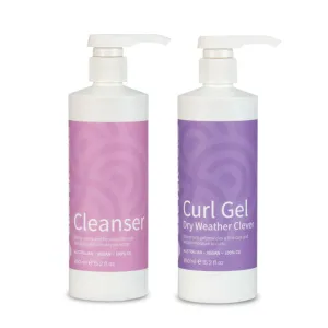 Clever Curl Cleanser Dry Duo