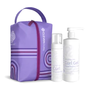 Clever Curl Fragrance Free Light Styling Duo Christmas Pack