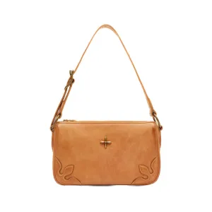 Compass Kitty Latte Shoulder Bag