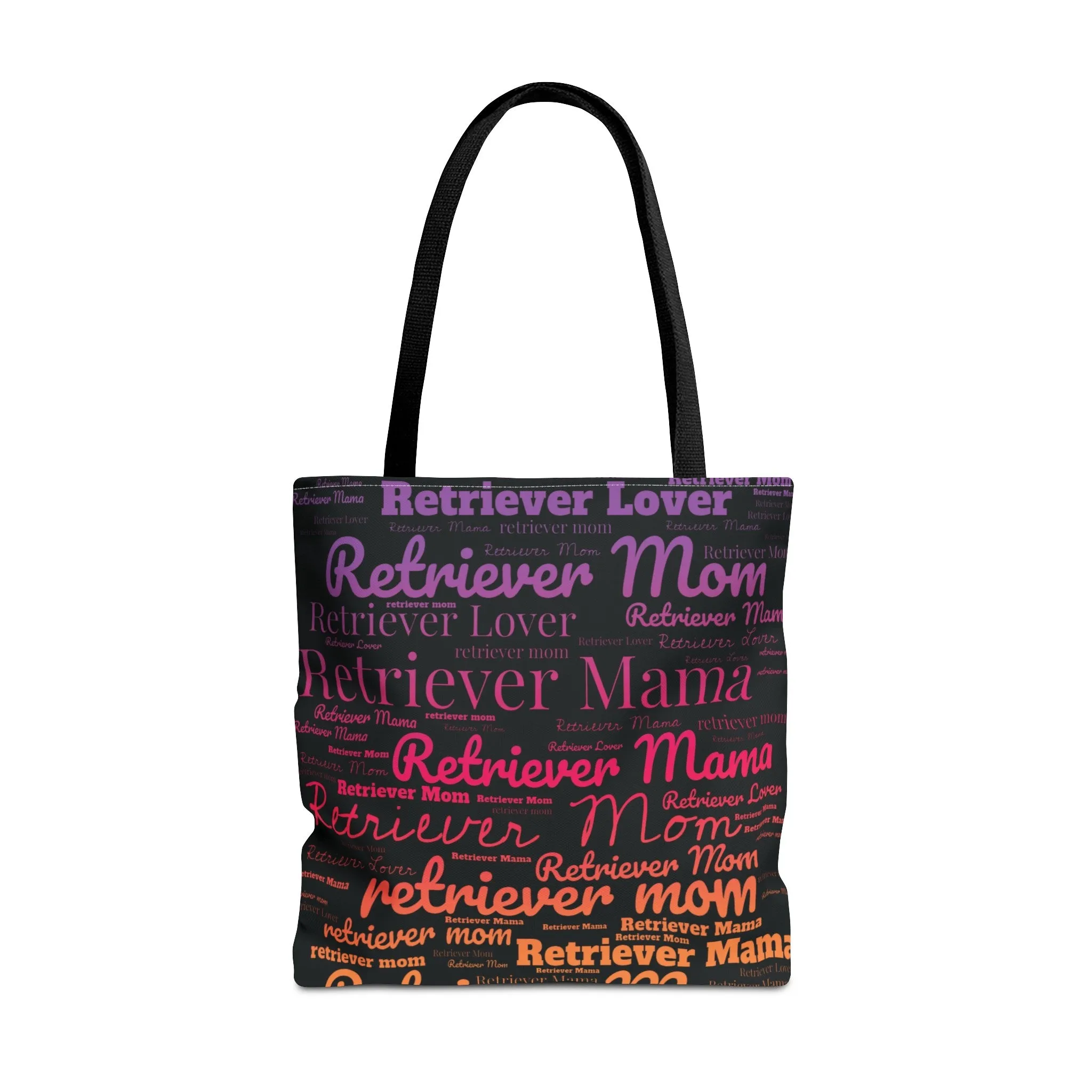Customized Dog Breed or Mix Dog Mom Pride Word Art Tote