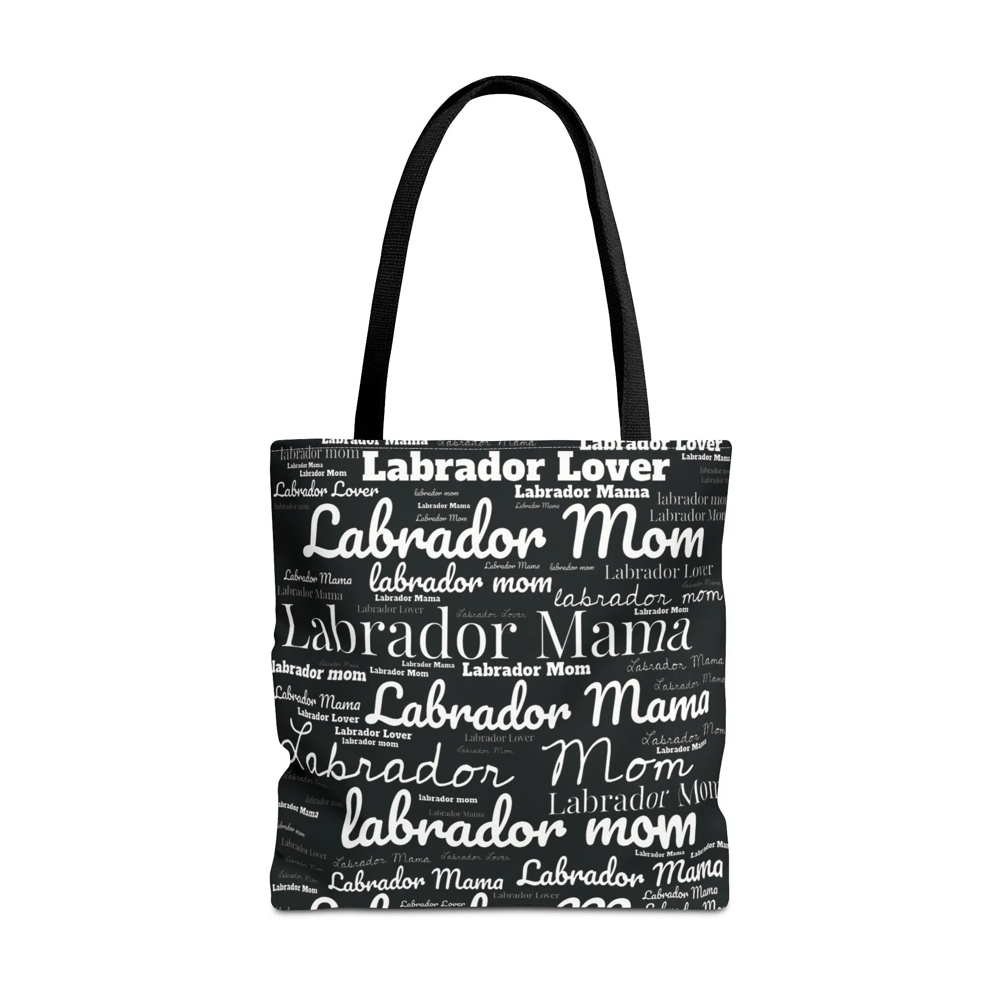 Customized Dog Breed or Mix Dog Mom Pride Word Art Tote