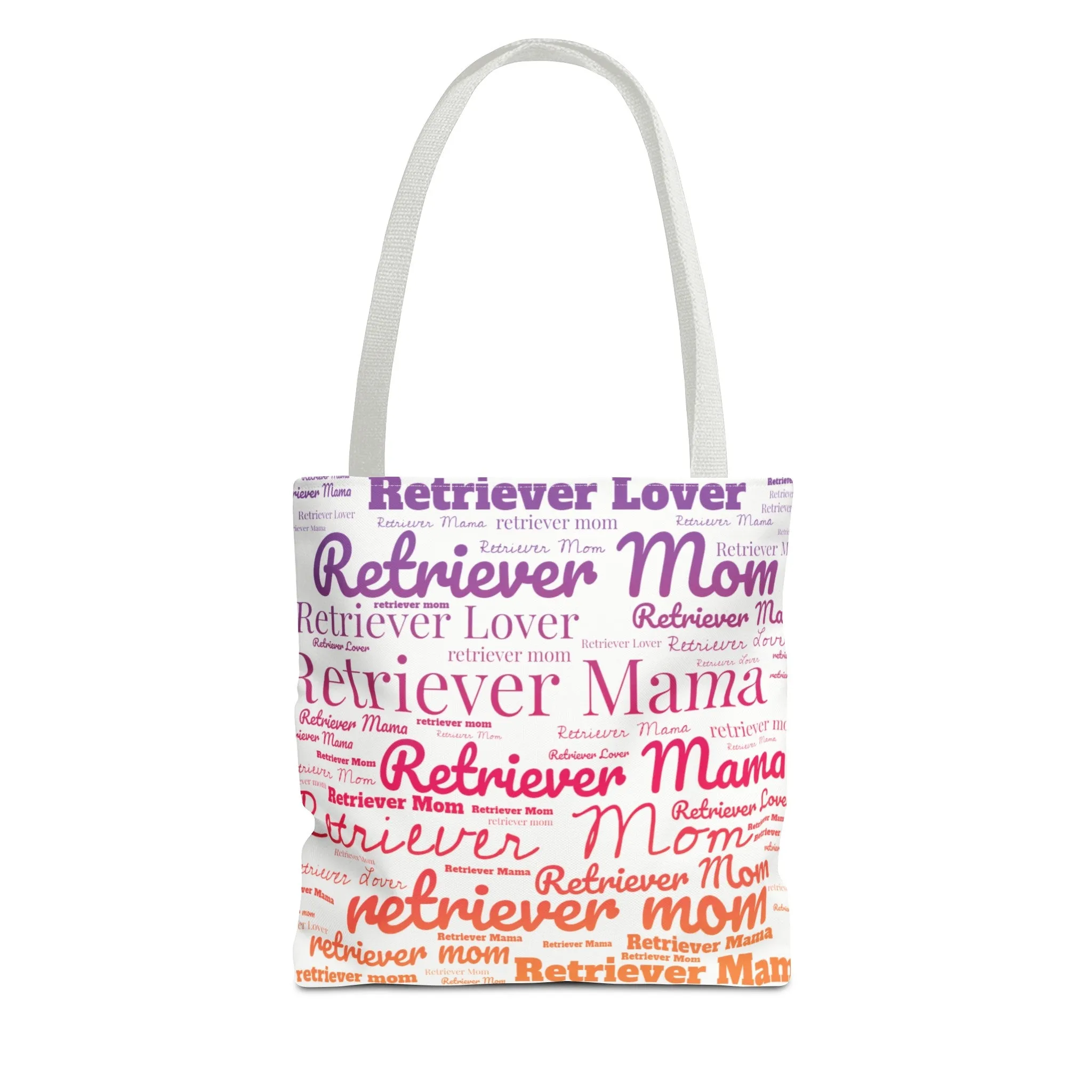 Customized Dog Breed or Mix Dog Mom Pride Word Art Tote