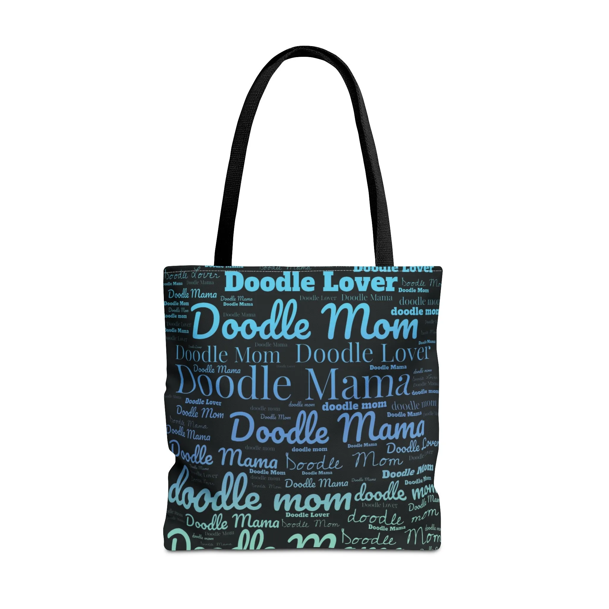 Customized Dog Breed or Mix Dog Mom Pride Word Art Tote