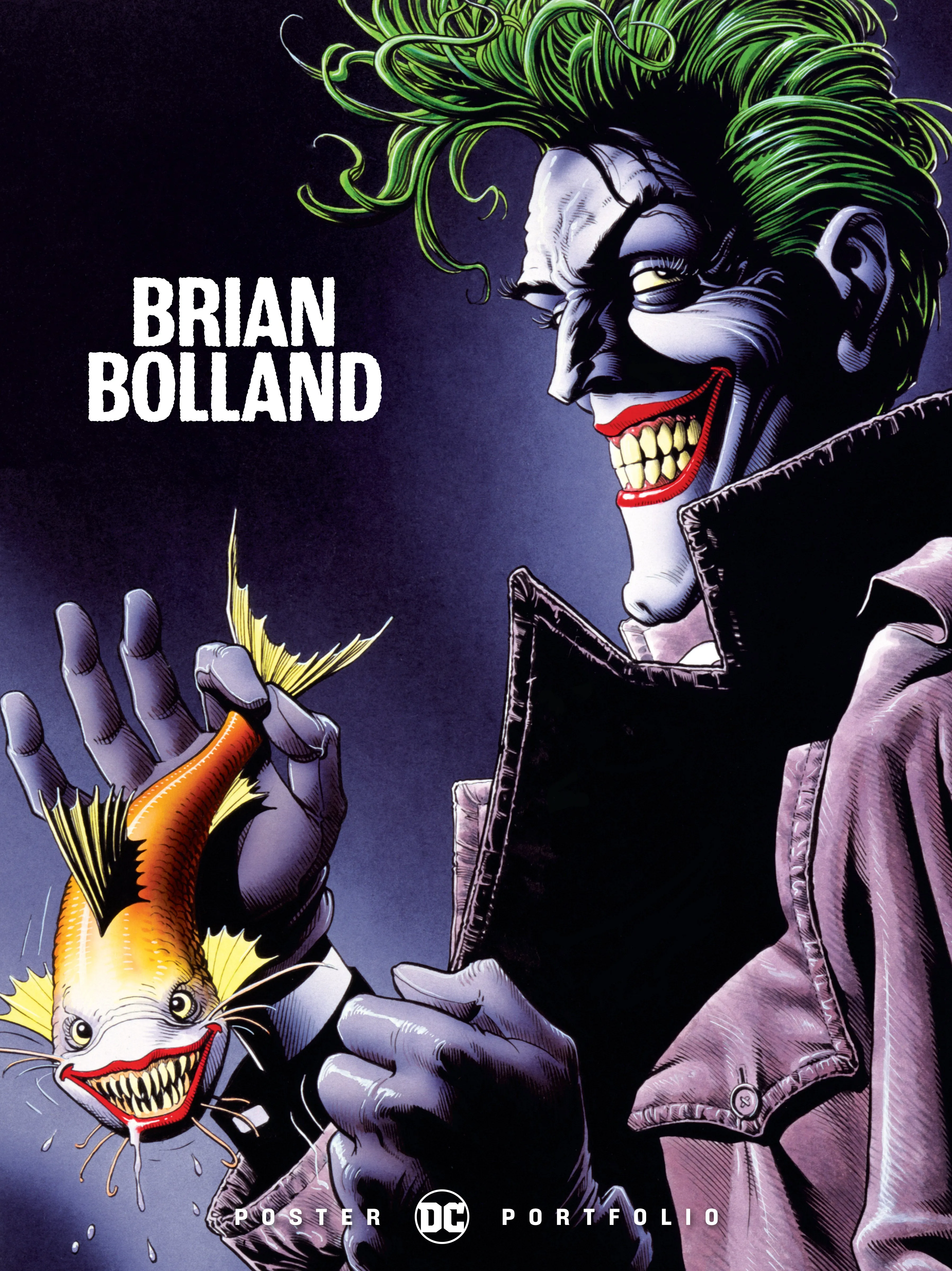 DC POSTER PORTFOLIO BRIAN BOLLAND TRADE PAPERBACK