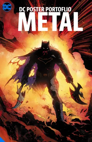 DC POSTER PORTFOLIO DARK NIGHTS METAL TRADE PAPERBACK
