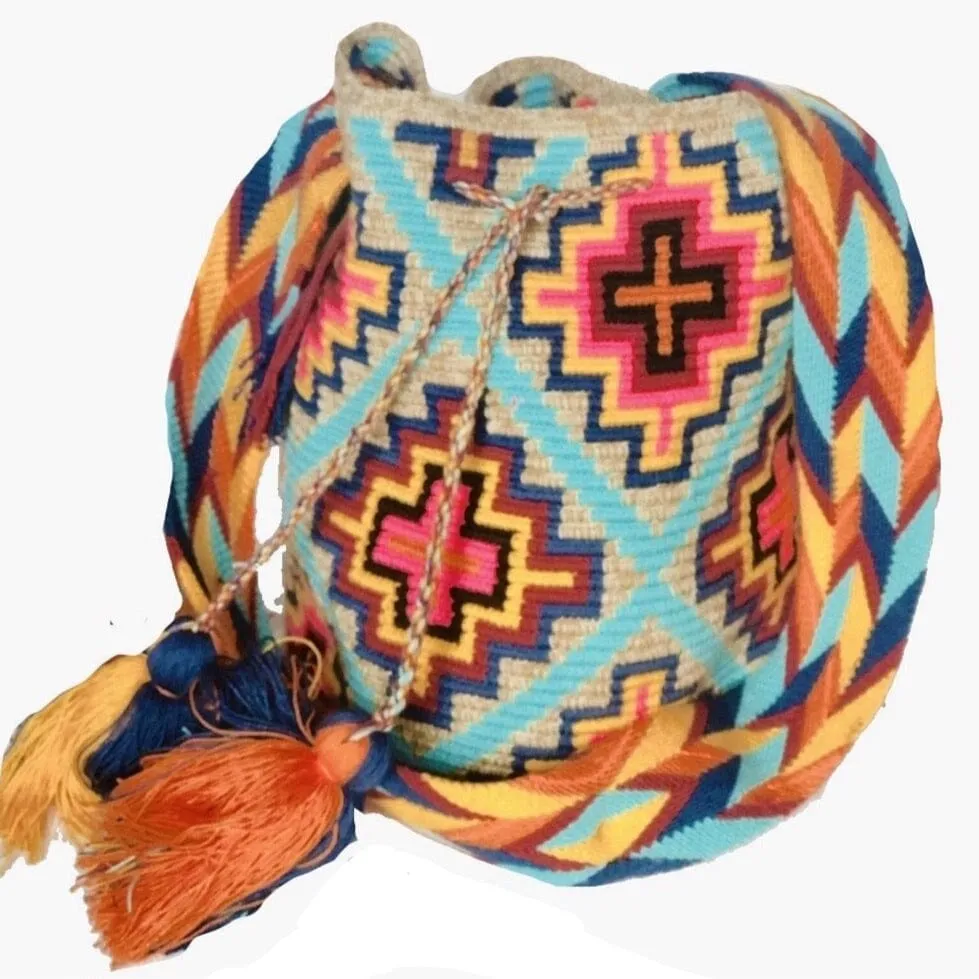 Desert Sunset Beach Bags - Crossbody Large