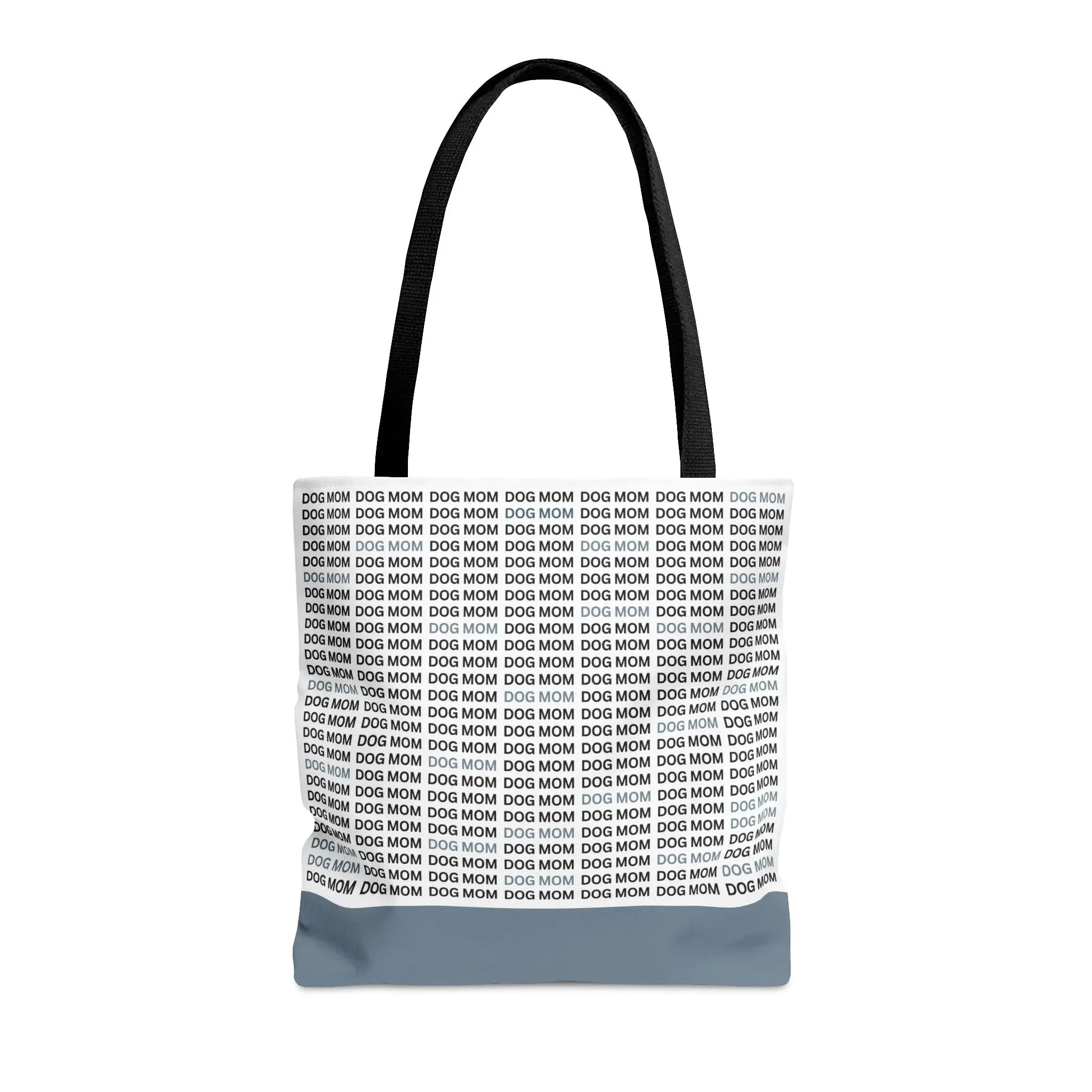 Dog Mom Word Art Tote with Colorful Accents | Multiple Colors