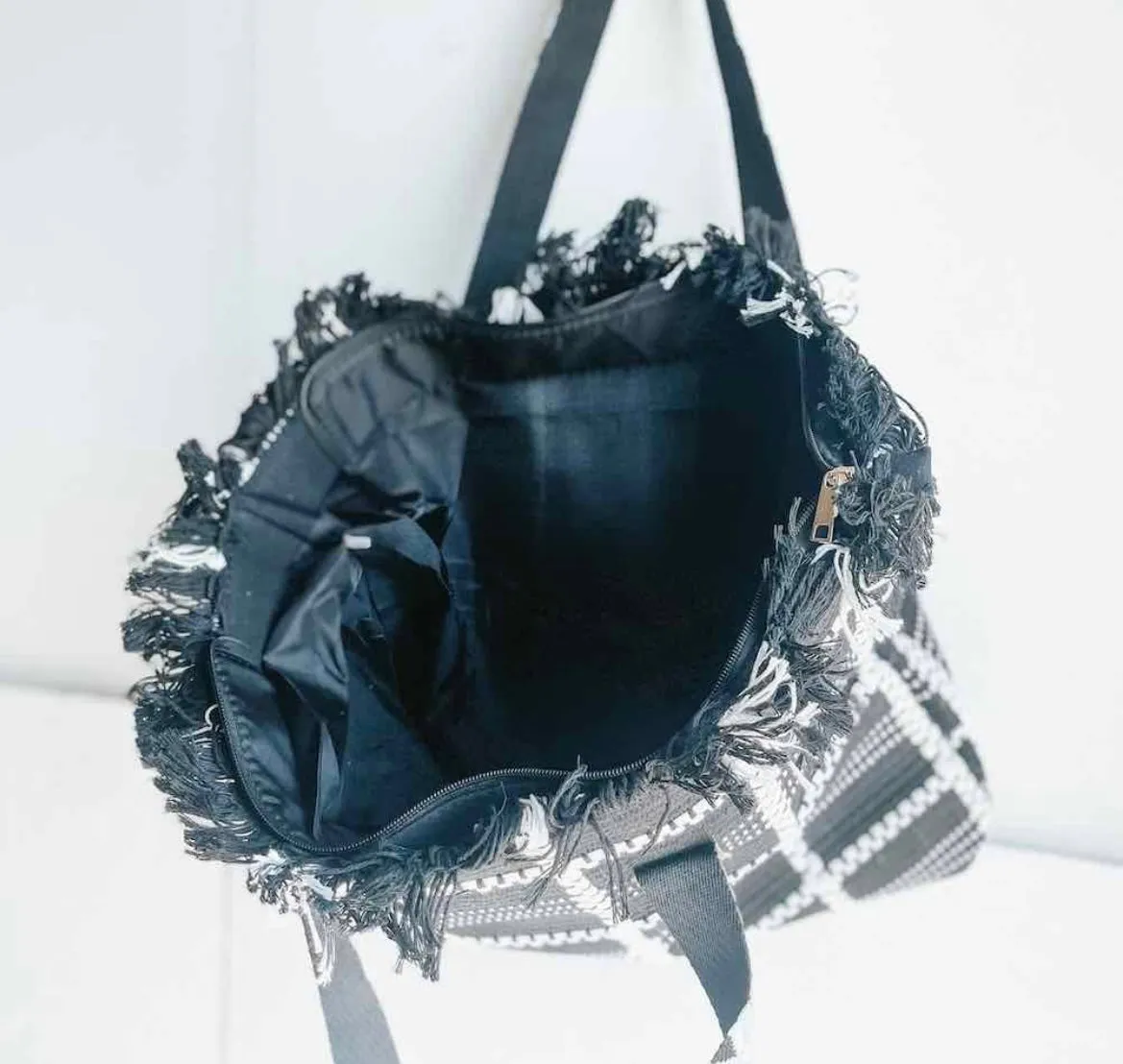 Eden boho fringe tote