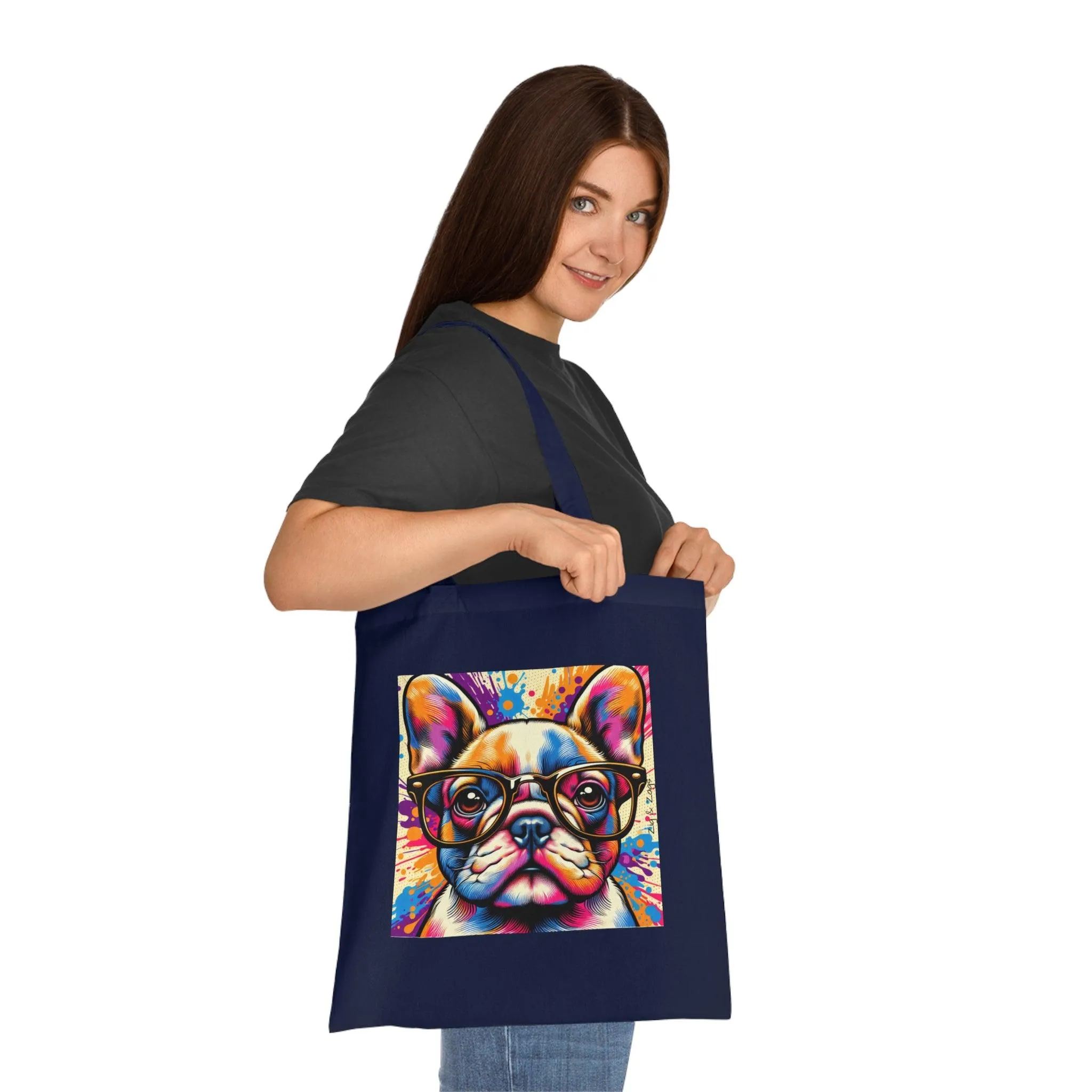 French Bulldog Cotton Tote Bag