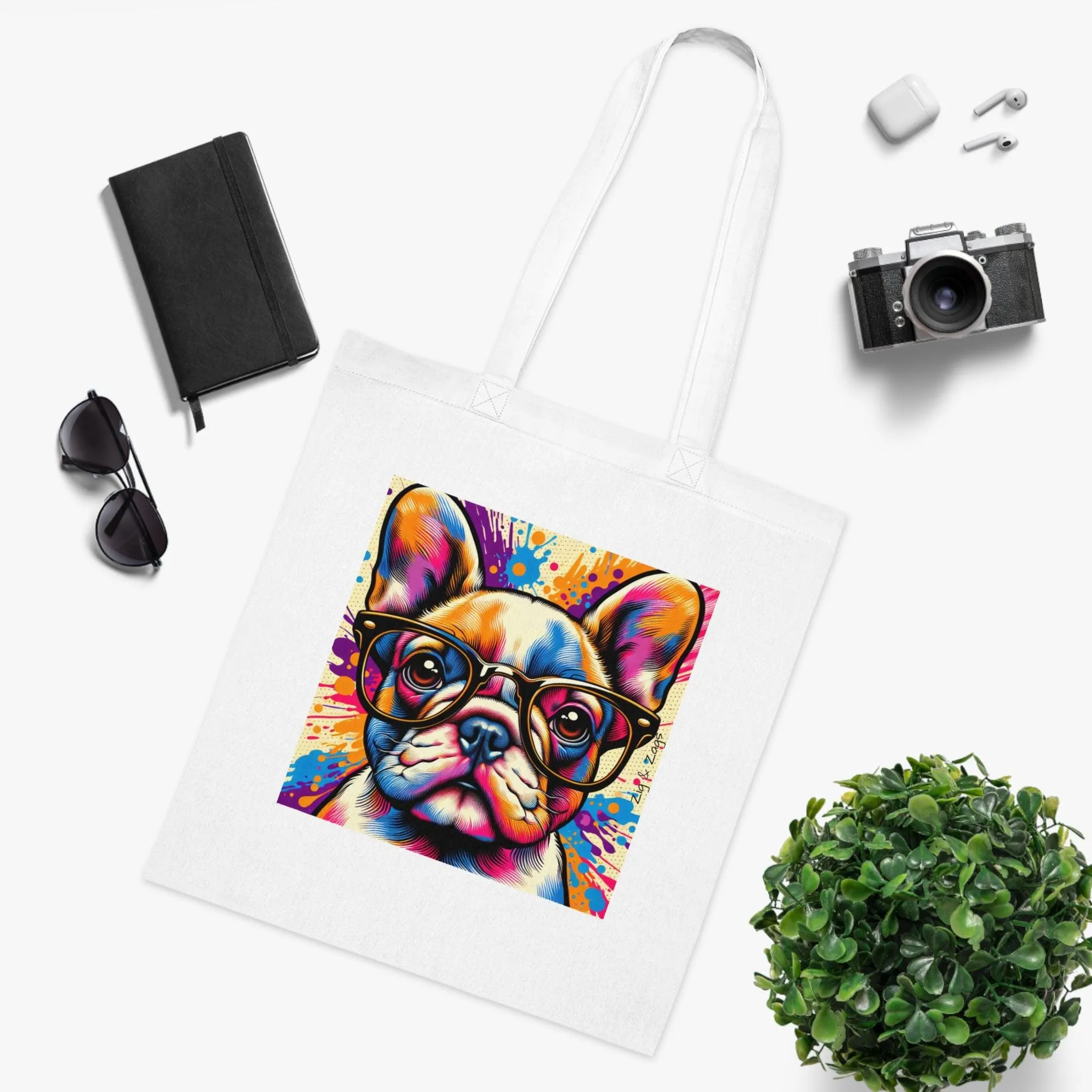 French Bulldog Cotton Tote Bag