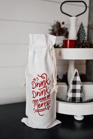 Holiday Wine Bags