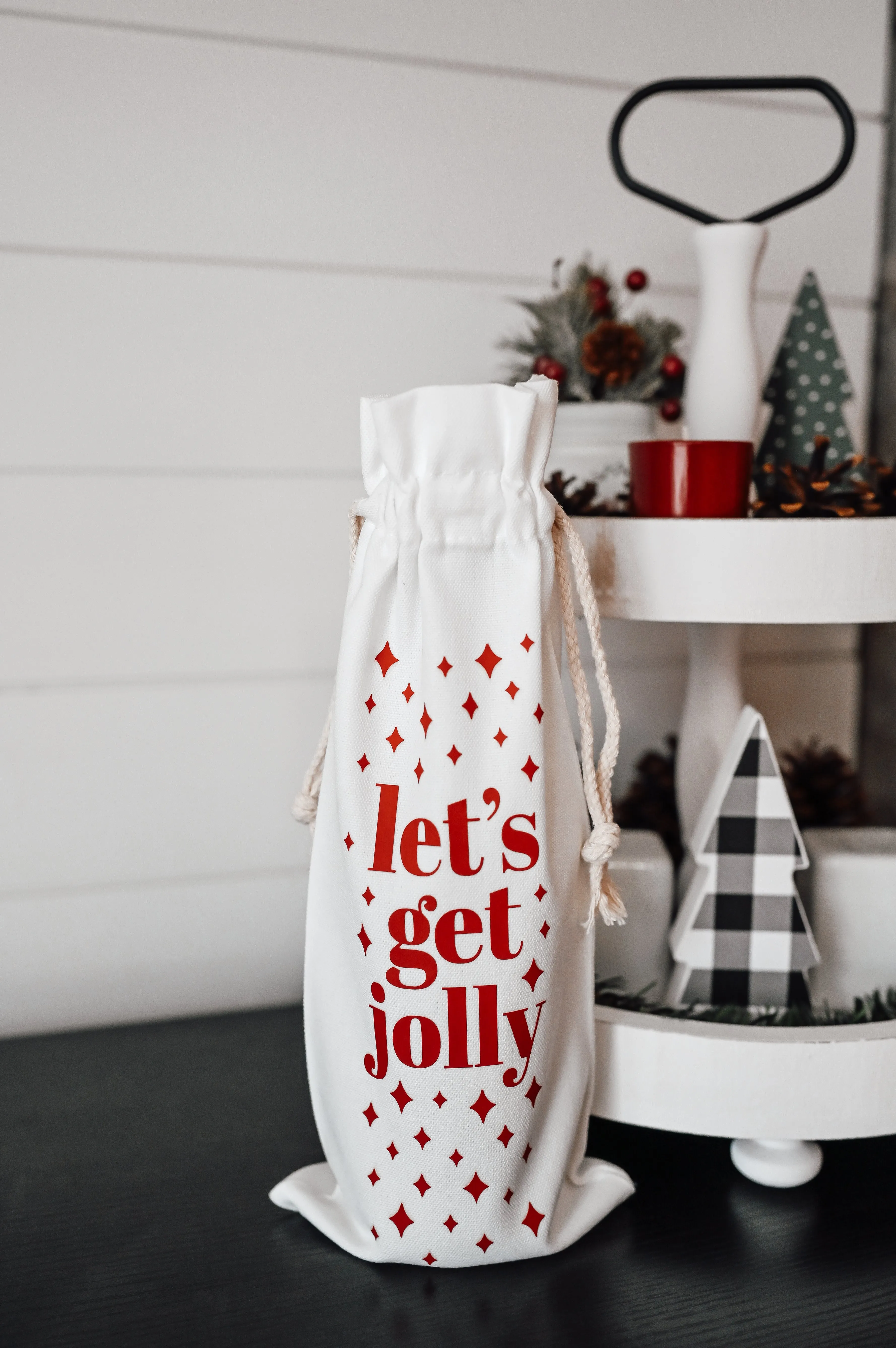 Holiday Wine Bags