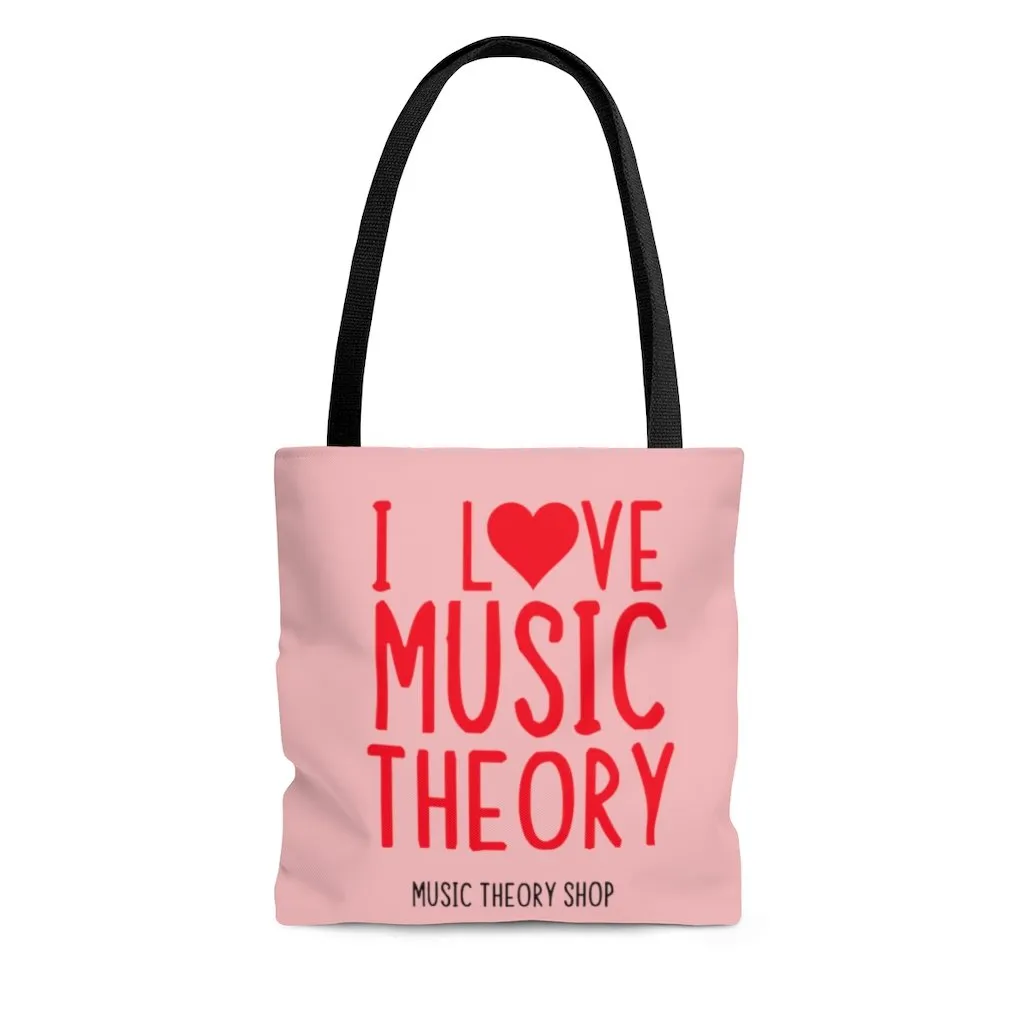 I ❤️ Music Theory Tote Bag