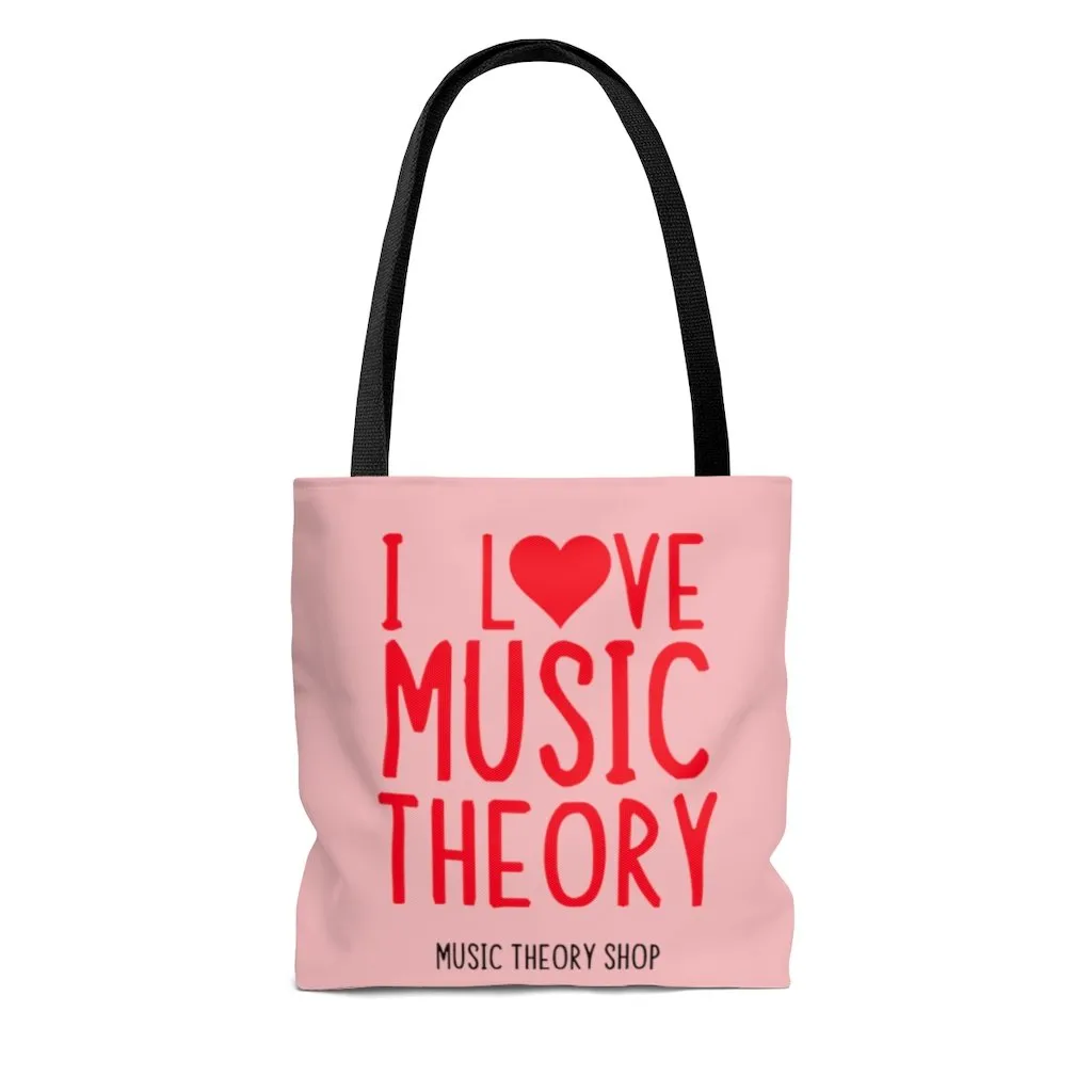 I ❤️ Music Theory Tote Bag