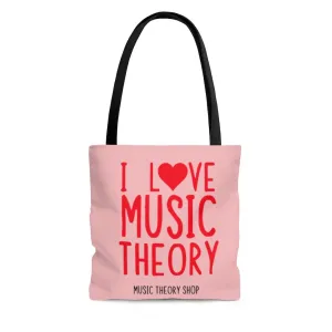 I ❤️ Music Theory Tote Bag