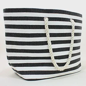 iLLASPARKZ Eco-Friendly Striped Paper Beach Bag