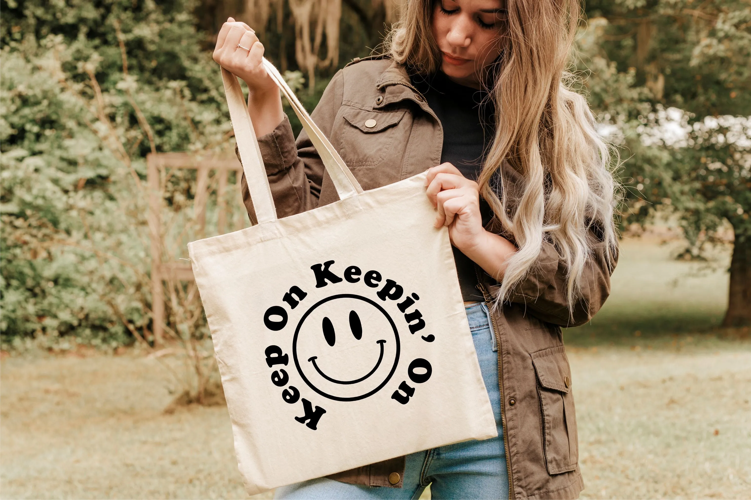 Keep on Keepin' on Canvas Tote Bag
