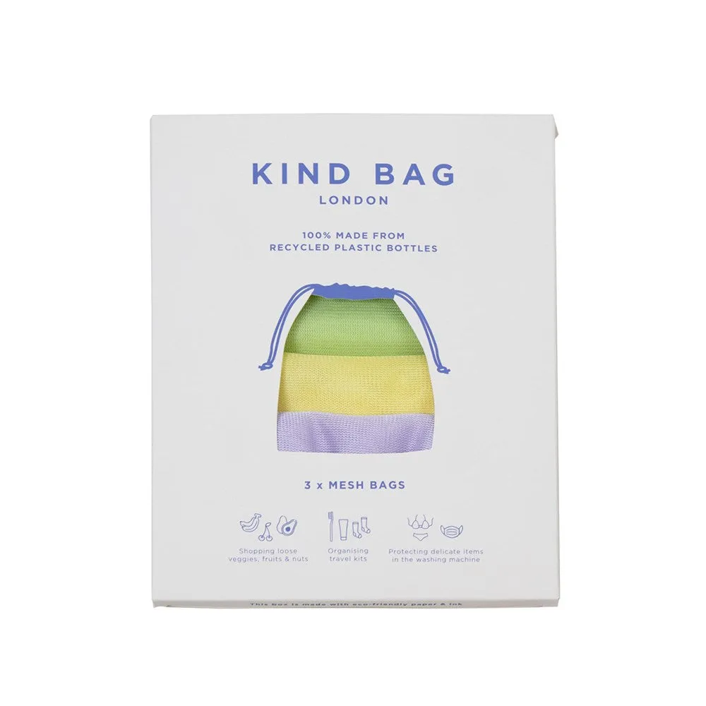 Kind Bag: Reusable Mesh Bags Set of 3