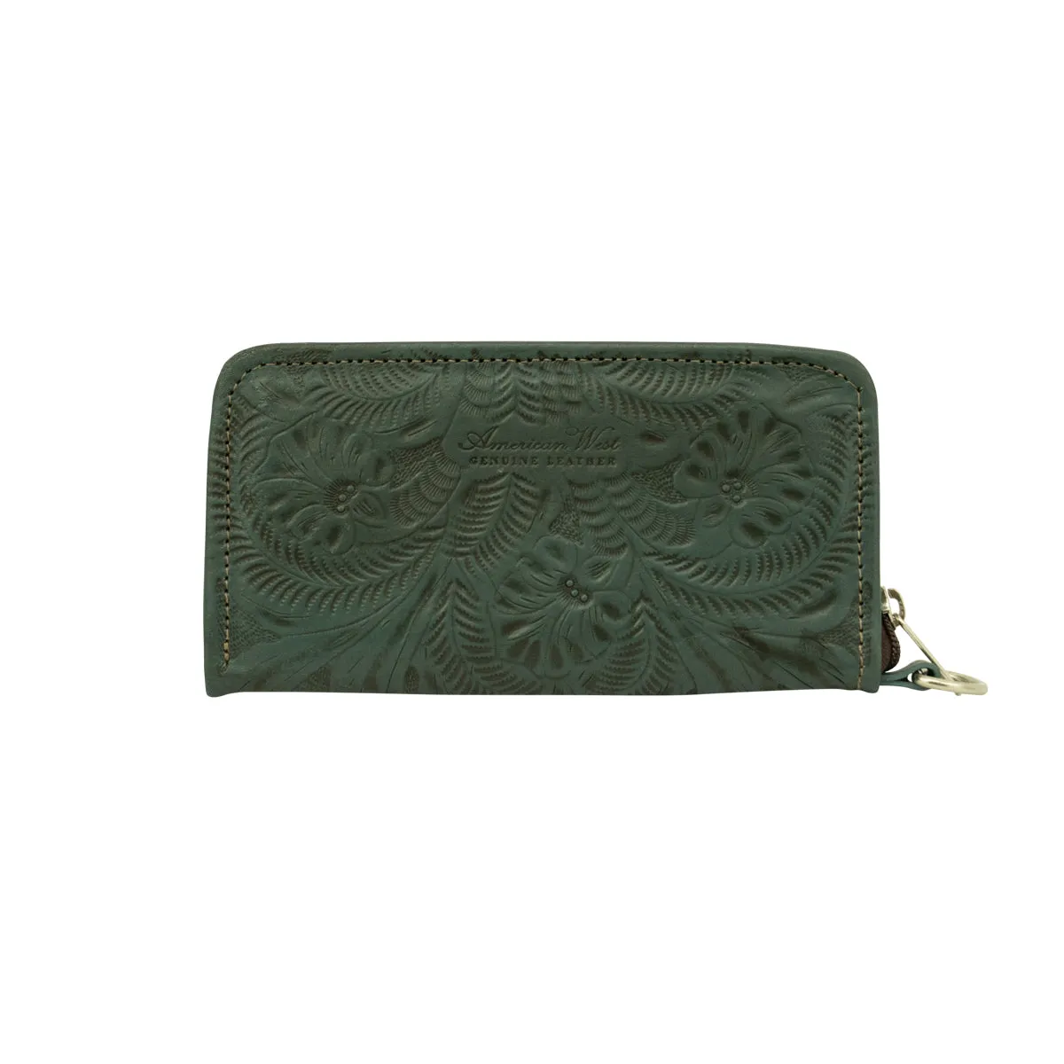 Ladies' Zip-Around Wallet with Wrist Strap