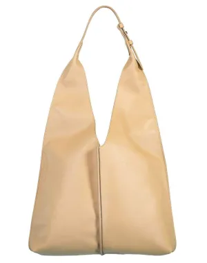 Leather Hobo Foldover Bag