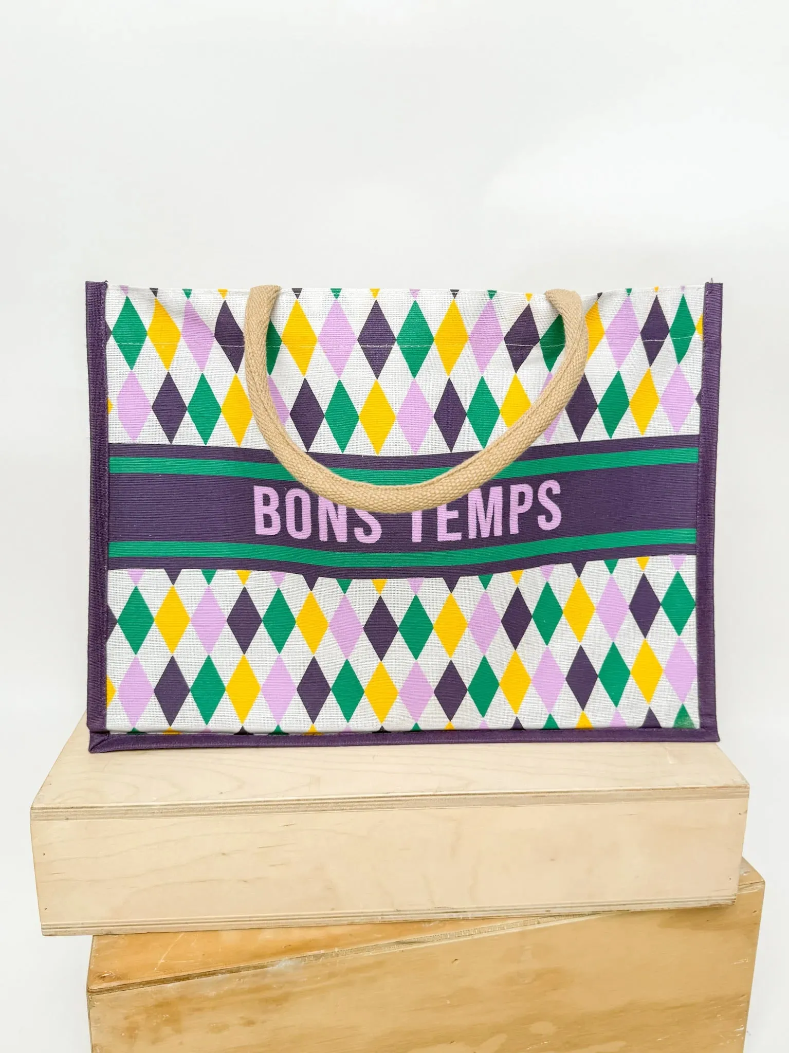Mardi Gras Bons Temps Tote Bag