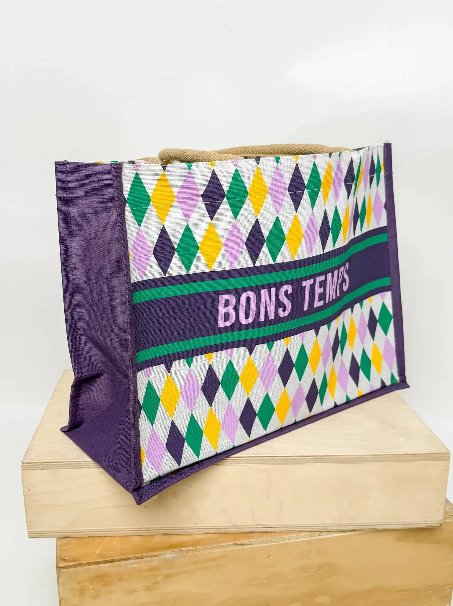 Mardi Gras Bons Temps Tote Bag