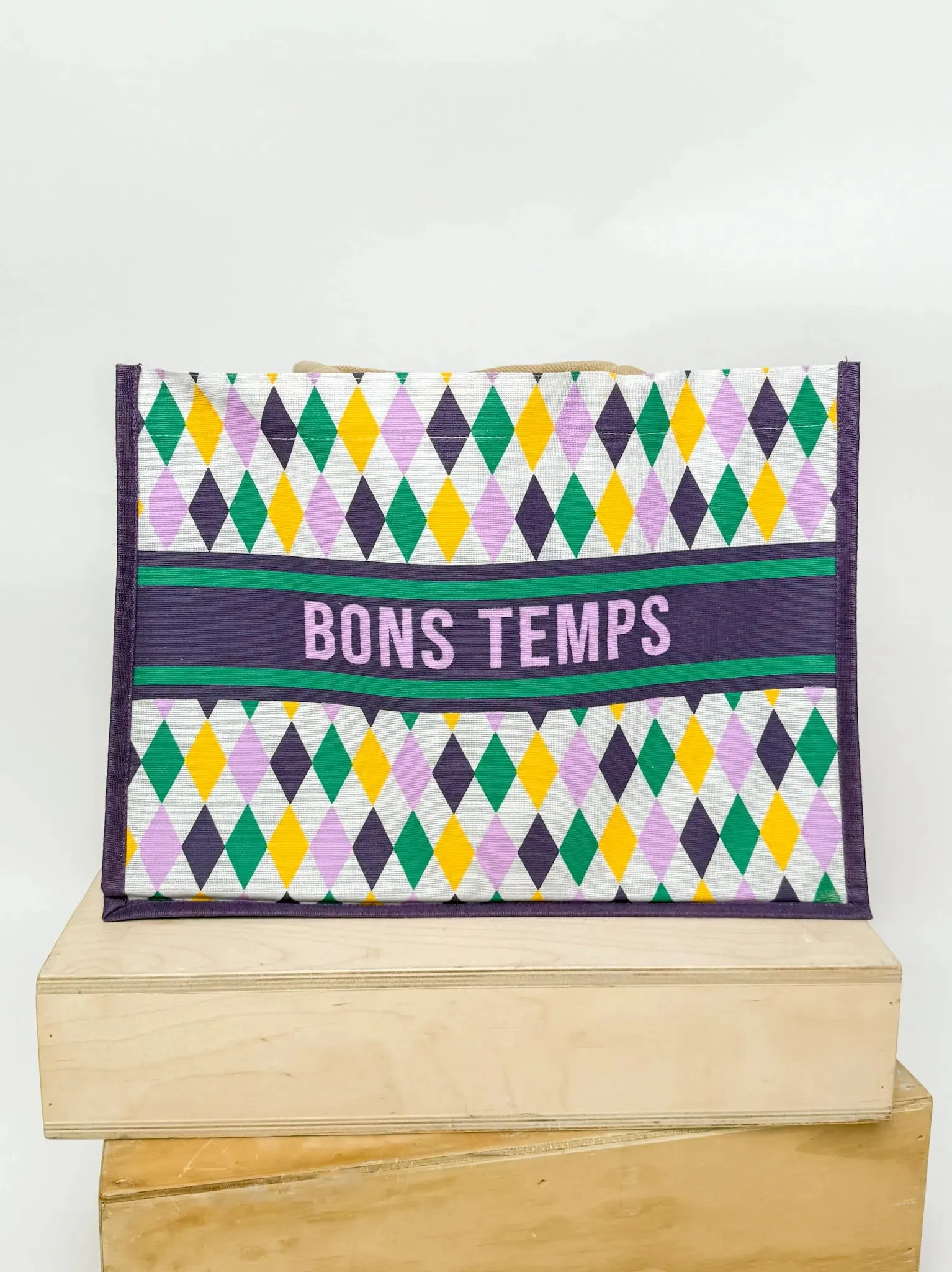 Mardi Gras Bons Temps Tote Bag