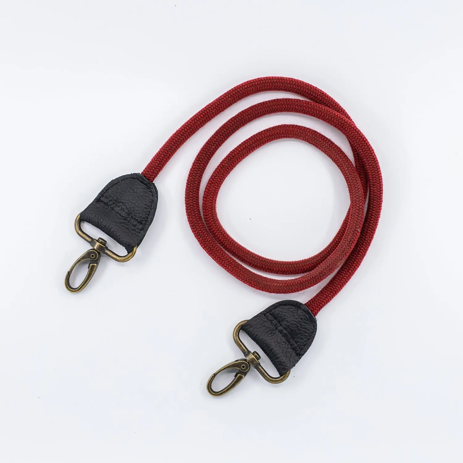 Maroon Detachable Rope Strap (Brass)