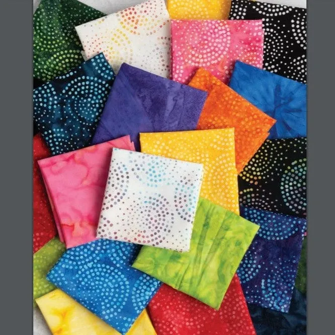 Moda Echo Batik Fat Quarter Bundle 25 Piece 4369AB