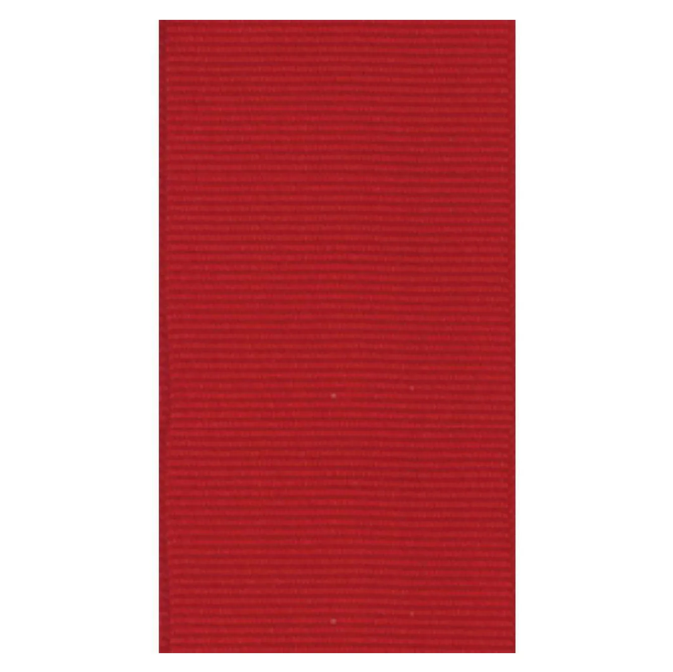 Narrow Red Grosgrain Ribbon - 1"w x 8 Yard Spool