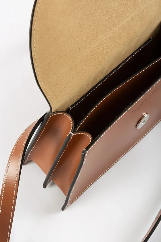 NIGINA HANDBAG | COGNAC