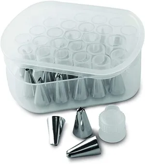 Nordic Ware 27 pc Decorating Tip Set