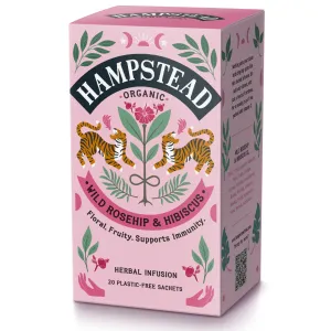 Organic Rosehip & Hibiscus Tea Bags