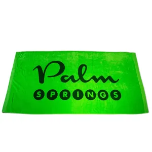Palm Springs Pool Towel - Green