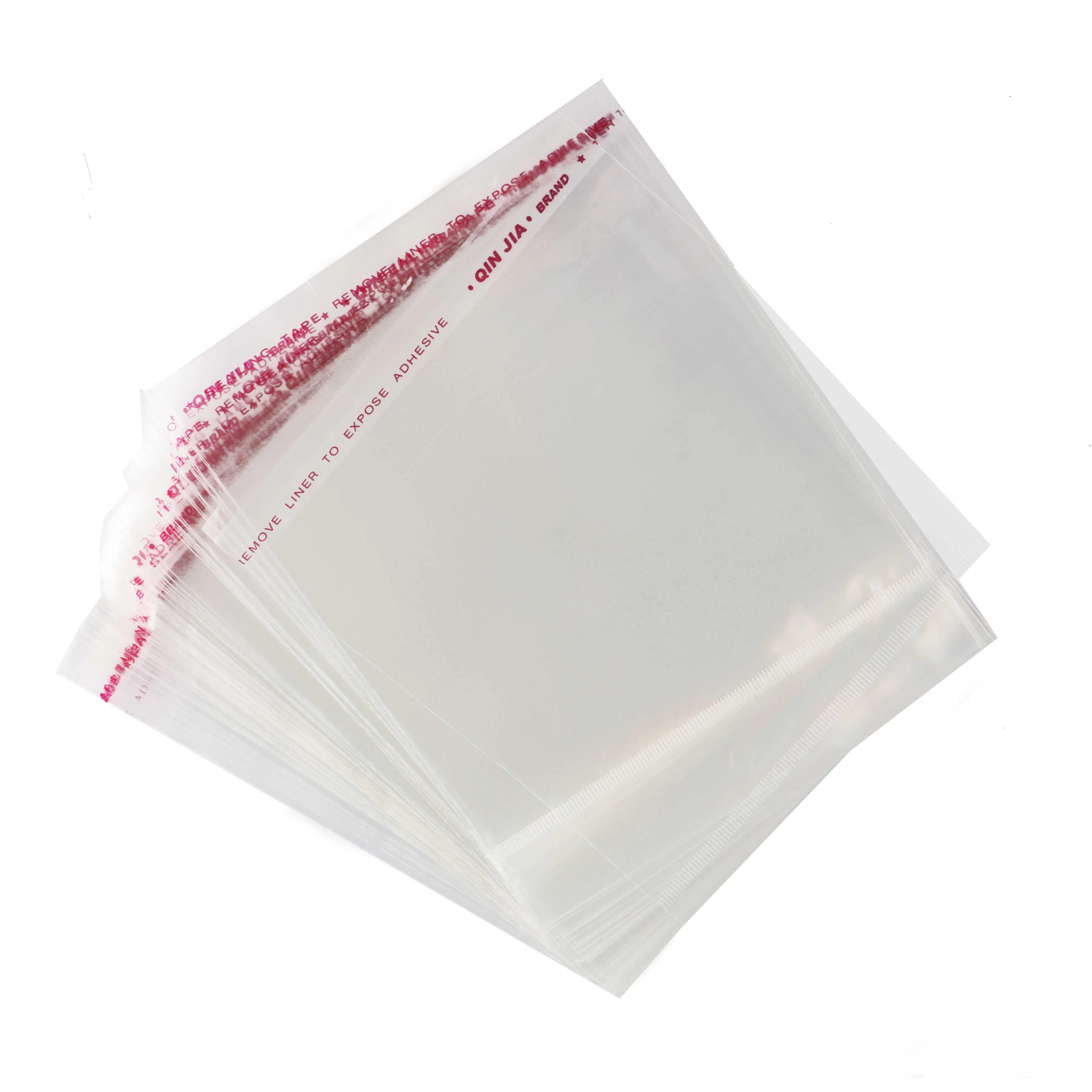Polyprop Cellophane Selfseal Bags 18x14cm Punch Hanging Hole 100s