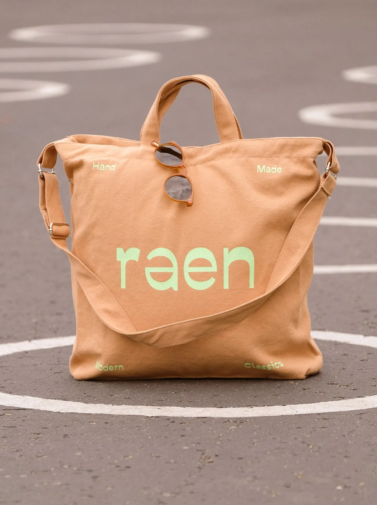 RAEN Canvas Tote in Clay