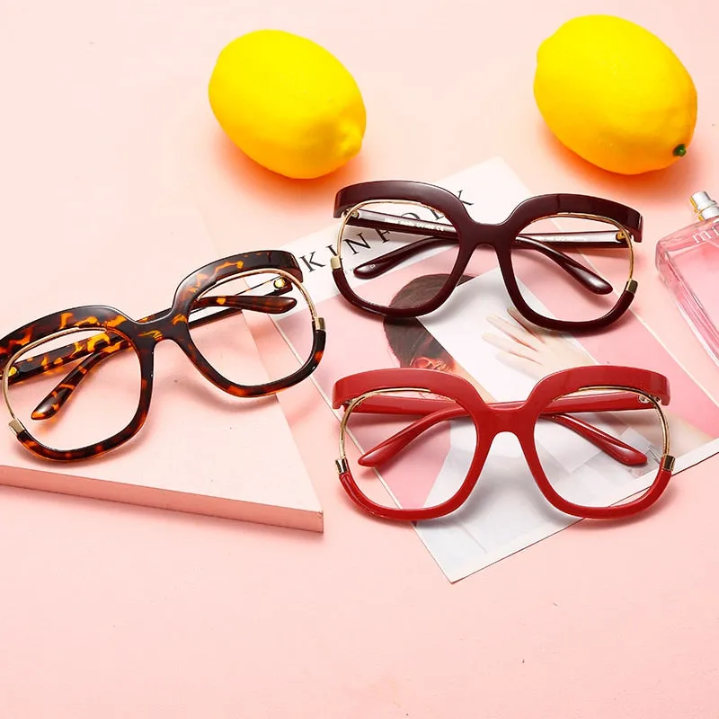 Retro Square Optical Glasses