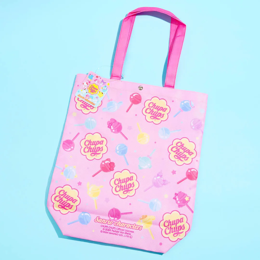 Sanrio Characters x Chupa Chups Tote Bag - Pink